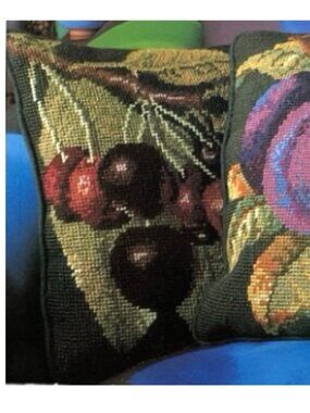 CHERRIES NEEDLEPOINT KIT RARE! Kaffe Fassett - NWT